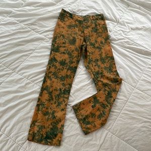 Acid Wash Straight Leg Pants Size Small